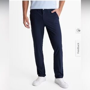 SOLD NWT Express Slim Stretch Dress Pants Men’s 34x32 Dark navy